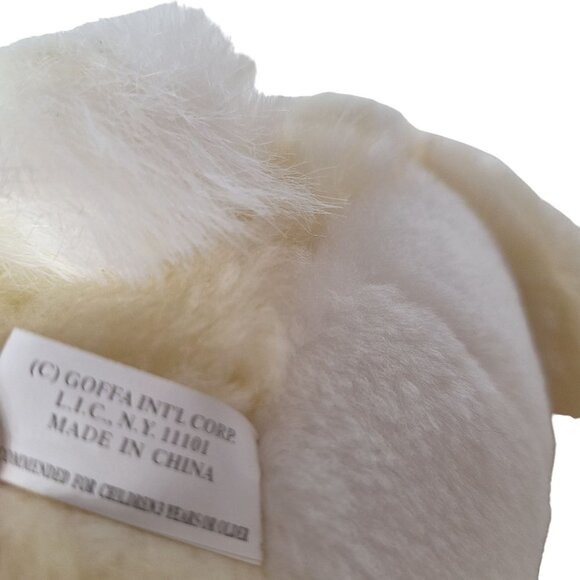 Goffa International Cream Bunny Rabbit Plush 12.5 Inch - Picture 6 of 6